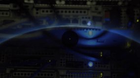 Animation of network of connections and social media icons. Global social media, connections, networks and data processing concept digitally generated video. - Powered by Shutterstock - Get 15% off with code: PIKWIZARD15