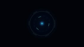 Futuristic System Loading Progress Interface with Digital HUD Animation. - Powered by Shutterstock - Get 15% off with code: PIKWIZARD15