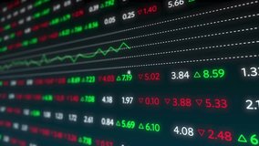 Stock market data and network connections animation over financial graphs. Finance, technology, networking, investment, economic, digital - Powered by Shutterstock - Get 15% off with code: PIKWIZARD15