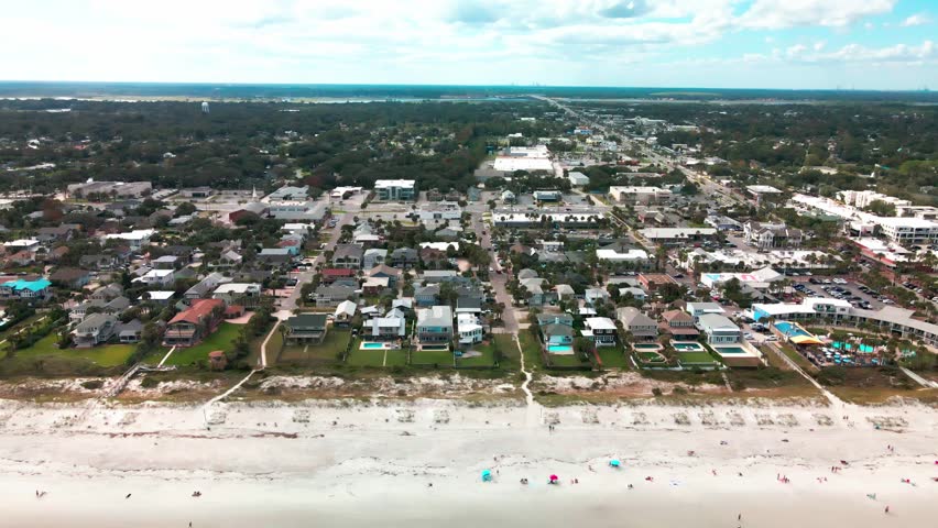 Beaches Town Center At Neptune Beach with Downtown Jacksonville Skyline in Distance 2025
