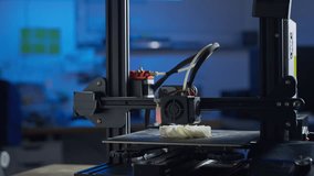 A 3D printer uses additive manufacturing to create a prototype in a clean workspace. The process showcases precision and automation. - Powered by Shutterstock - Get 15% off with code: PIKWIZARD15