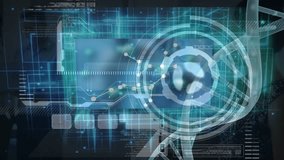 Animation of data processing over diverse business people in office. Global business and digital interface concept digitally generated video. - Powered by Shutterstock - Get 15% off with code: PIKWIZARD15