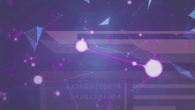 Animation of globe, scientific data processing and network of connections. Global science, networks, computing and data processing concept digitally generated video. - Powered by Shutterstock - Get 15% off with code: PIKWIZARD15