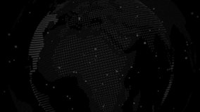 Animation of thank you text over moving computer language and globe. Digitally generated, coding, global connection, data processing, technology, gratitude, appreciation and message concept. - Powered by Shutterstock - Get 15% off with code: PIKWIZARD15