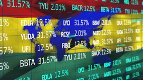 Animation of financial data processing over business people. Global economy and business technology concept. - Powered by Shutterstock - Get 15% off with code: PIKWIZARD15