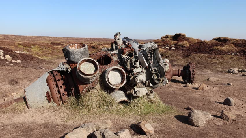 Plane Wreckage of the B-29 Superfortress 