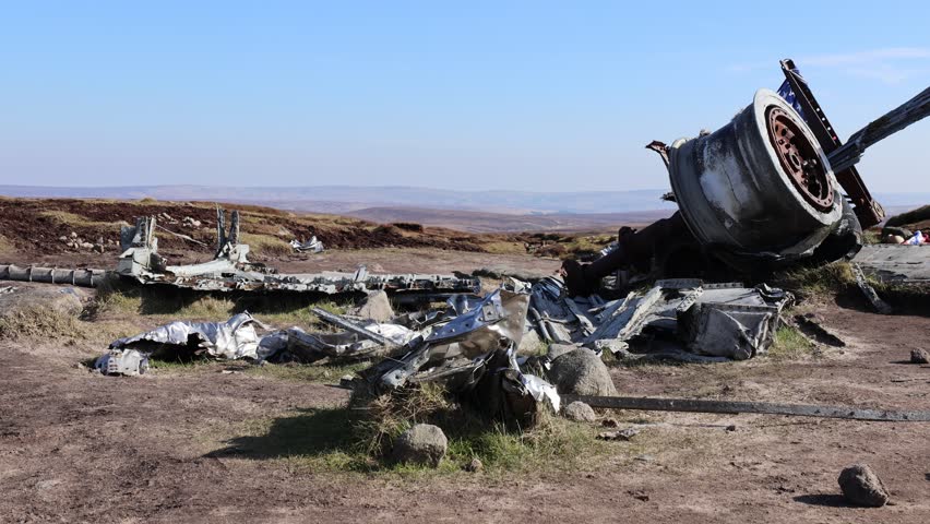 Plane Wreckage of the B-29 Superfortress 