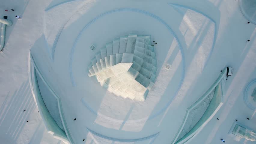 This 4K aerial time-lapse video showcases Harbin’s unique urban charm, featuring modern CBD architecture, grand bridges, historic Saint Sophia Cathedral, Grand Theatre and the magical Ice-Snow World. It captures the perfect blend of historic cultural landmarks and stunning winter ice-snow scenery in northern China’s iconic ice city, ideal for tourism promotion and winter city content.