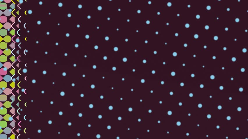 A repeating pattern of small light blue oval shapes on a dark brown background.