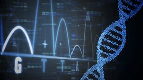 Animation of network of connections and digital interface and lockdown text over dark background. Global data processing concept digitally generated video. - Powered by Shutterstock - Get 15% off with code: PIKWIZARD15