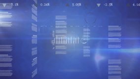 Animation of data processing over network of connections. Global technology, computing and digital interface concept digitally generated video. - Powered by Shutterstock - Get 15% off with code: PIKWIZARD15