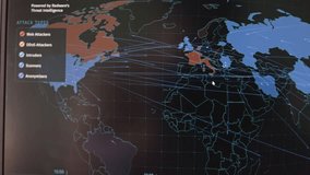 World map of cyber attacks with live data - Powered by Shutterstock - Get 15% off with code: PIKWIZARD15