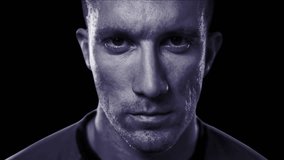 Animation of financial data processing over human head model. science, technology and digital interface concept digitally generated video. - Powered by Shutterstock - Get 15% off with code: PIKWIZARD15