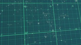 Animation of grid and increasing blue digital mesh. Global computing technology and data processing concept digitally generated video. - Powered by Shutterstock - Get 15% off with code: PIKWIZARD15