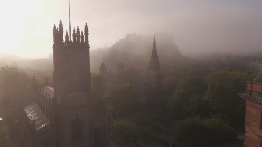 Aerial view of St. Cuthbert