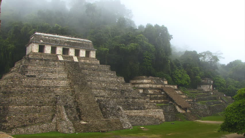 Mayan Ruins at Palenque in Mexico