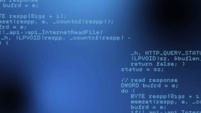 Animation of 6g and data processing on blue background. global data processing, technology and digital interface concept digitally generated video. - Powered by Shutterstock - Get 15% off with code: PIKWIZARD15