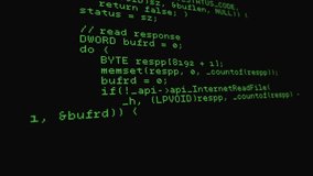 Animation of data processing over neon pink qr code scanner against black background. Computer interface and business technology concept - Powered by Shutterstock - Get 15% off with code: PIKWIZARD15