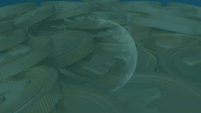 Animation of financial data processing over businessman in office. Global networks connections data processing and digital interface concept digitally generated video. - Powered by Shutterstock - Get 15% off with code: PIKWIZARD15