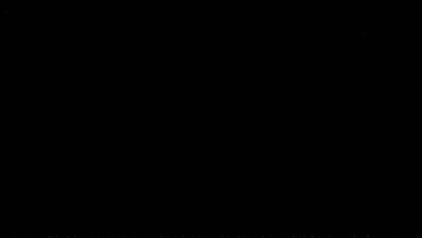 Animated line art of a headphones icon, with a deep purple neon light tracing the earcups, set against a stark black background.