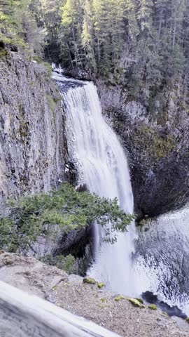 salt Creek falls in Oregon on January 24th 2026
