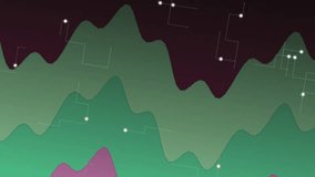 A dynamic visualization of financial data showing colorful line graphs with glowing data points against a dark background, captured with smooth motion and high clarity perfect for finance and technology projects - Powered by Shutterstock - Get 15% off with code: PIKWIZARD15