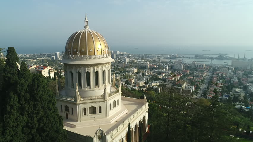 Aerial Drone View Bahai Gardens Haifa Israel City

Aerial drone view of Bahai Gardens overlooking Haifa city 1.1.2026 Israel
