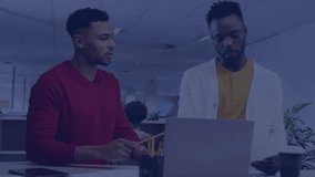 Composition of digital icons over computer circuit board. Global business finances and digital interface concept digitally generated video. - Powered by Shutterstock - Get 15% off with code: PIKWIZARD15