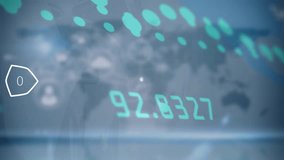 Animation of data processing and network of connections with people icons. Global connections, networks, digital interface and data processing concept digitally generated video. - Powered by Shutterstock - Get 15% off with code: PIKWIZARD15