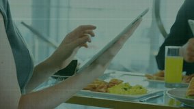 Animation of globe with data processing over diverse business people using electronic devices. global business, connections and data processing concept digitally generated video. - Powered by Shutterstock - Get 15% off with code: PIKWIZARD15