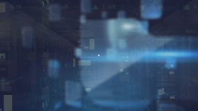 Animation of network of profile icons and stock market data processing against blue background. Global economy and business data technology concept - Powered by Shutterstock - Get 15% off with code: PIKWIZARD15