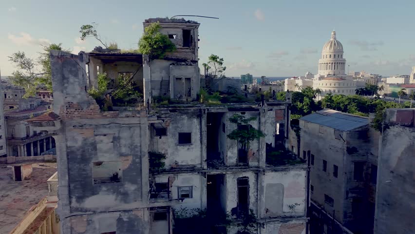 Aerial views of Central Havana