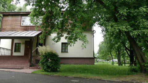 Low Drone Orbit around Historic Building