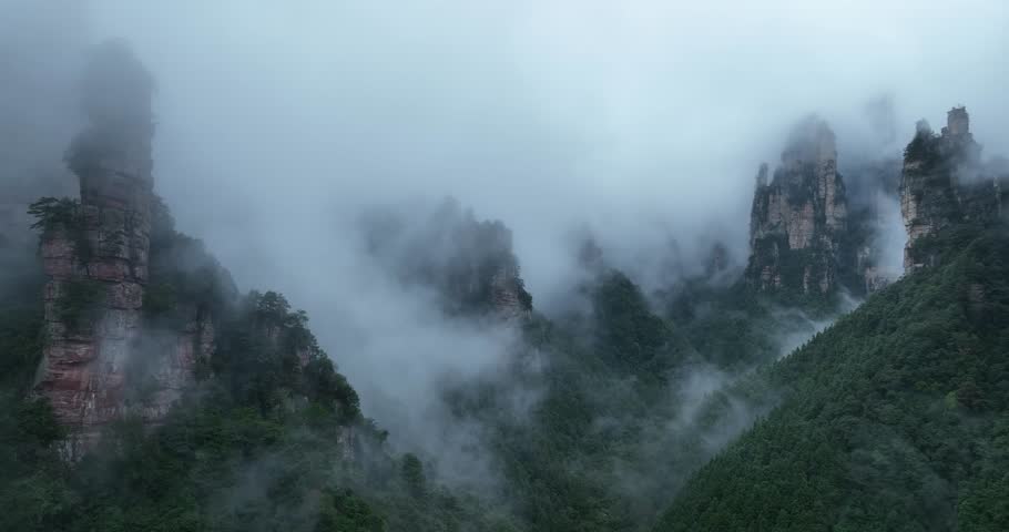 Beautiful landscape in Zhangjiajie National Forest Park, China