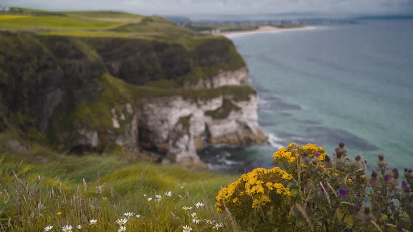Stunning Coastal Cliffs in Northern Ireland