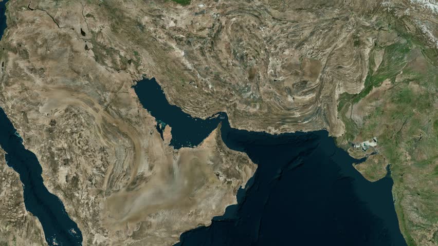 Animated Strait Of Hormuz Map