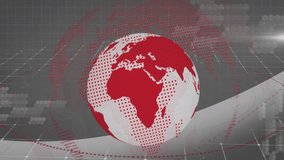 Animation of globe spinning and data processing over people shaking hands. global connections, data processing and digital interface concept digitally generated video. - Powered by Shutterstock - Get 15% off with code: PIKWIZARD15