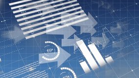 Animation of gamepad over data processing. global business, connections and digital interface concept digitally generated video. - Powered by Shutterstock - Get 15% off with code: PIKWIZARD15