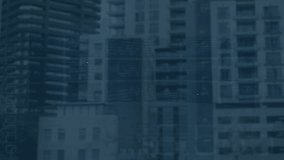 Animation of digital interface with network of connections on dark background. Global connections, data processing and digital interface concept digitally generated video. - Powered by Shutterstock - Get 15% off with code: PIKWIZARD15