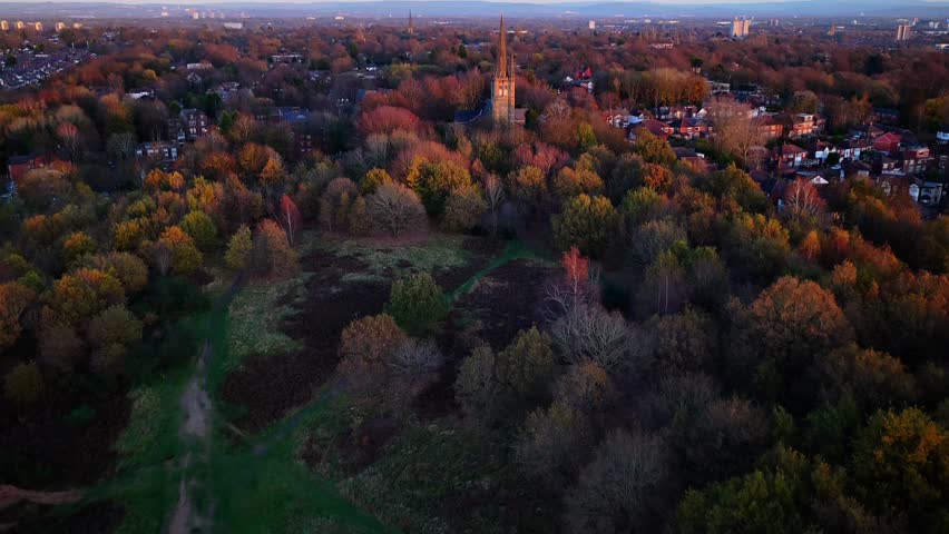 Aerial video of St Paul