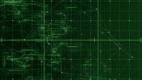 Animation of data processing and shapes on black background. Global internet connections data processing and digital interface concept digitally generated video. - Powered by Shutterstock - Get 15% off with code: PIKWIZARD15