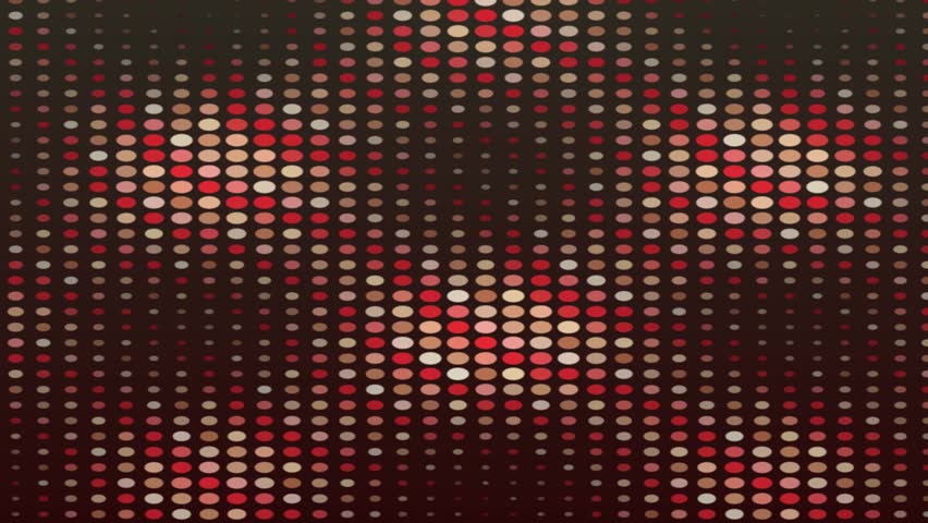 Modern abstract background featuring vibrant red and orange circular dots in a diagonal halftone pattern, perfect for digital art, technology, or presentation backdrops