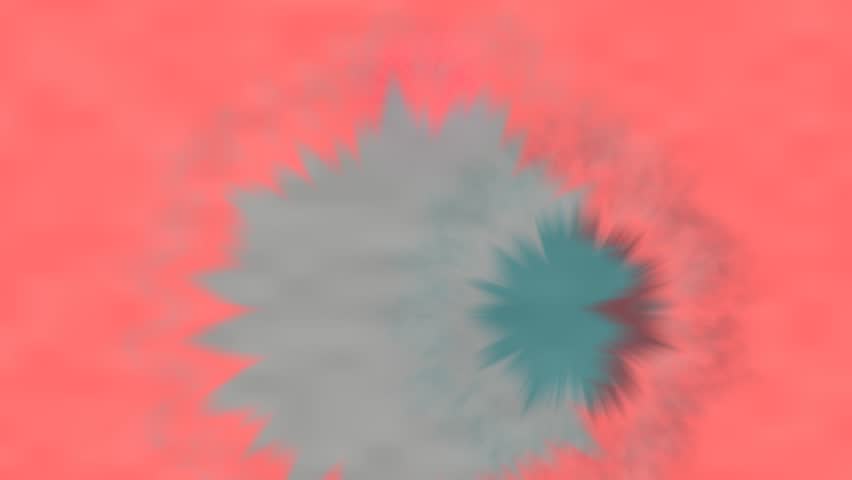 Ethereal abstract background featuring soft coral pink and muted teal blue swirling organic shapes with a dreamy gradient for contemporary art and digital wallpaper