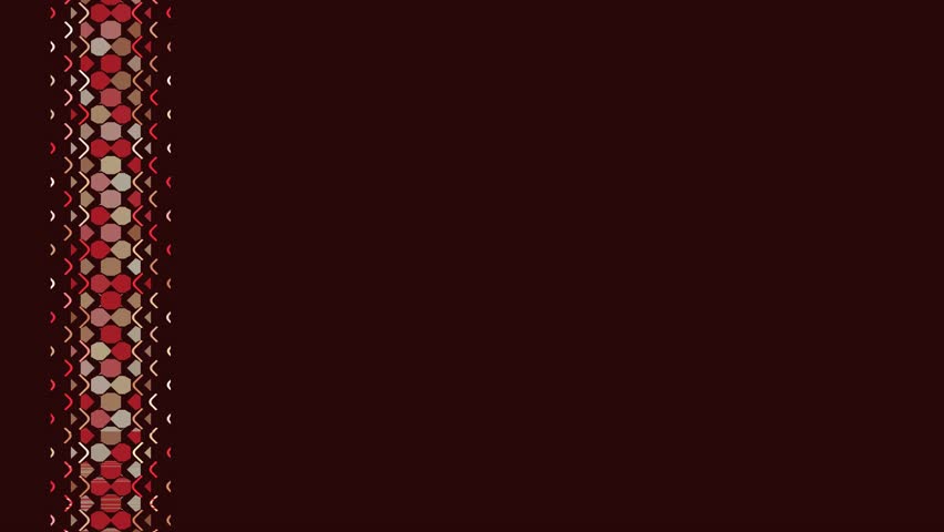 Dynamic abstract background with interlocking hexagonal scales in rich maroon, deep red, and warm orange, forming a shimmering diagonal stripe, versatile for modern design