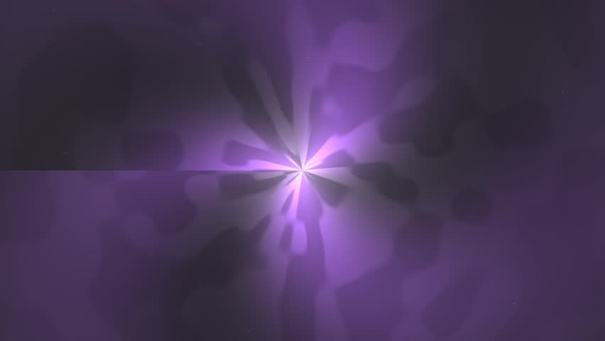 Dynamic abstract purple light burst with a bright central glow, radiating lines, and fluid smoky textures, perfect for technology, science, or fantasy backgrounds