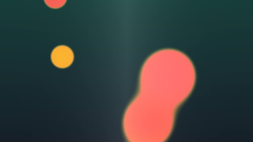 Softly blurred abstract lights with warm orange and vibrant yellow bokeh against a deep teal blue-green gradient, creating a dreamy, luminous background for elegant designs and presentations
