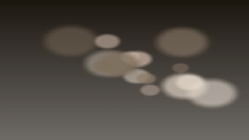 Abstract blurred bokeh lights in warm brown, beige, and neutral grey soft circular shapes gently floating, creating a dreamy, atmospheric effect, ideal for sophisticated digital backdrops, presentations