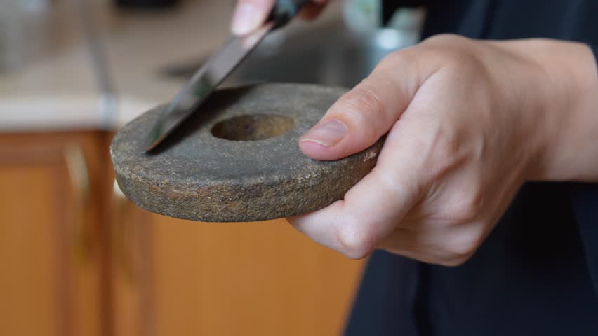 Close-up view of a person