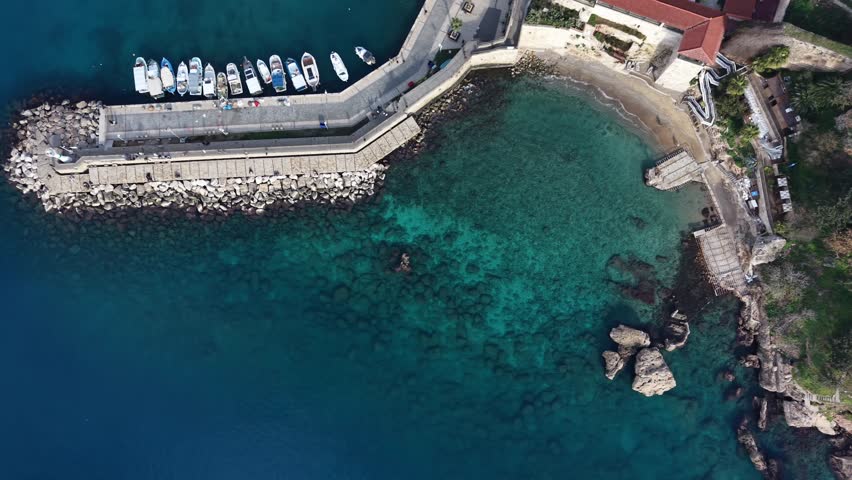 view from the Antalya Yat Limanı
