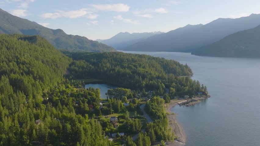 Mirror Lake and Kootenay Lake